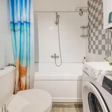 公寓 Dohany Synagogue Elegant 2br 2bath & Balcony 布达佩斯