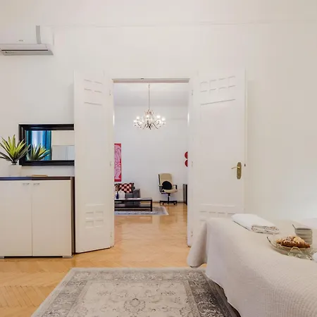 Dohany Synagogue Elegant 2br 2bath & Balcony Apartament Budapeszt